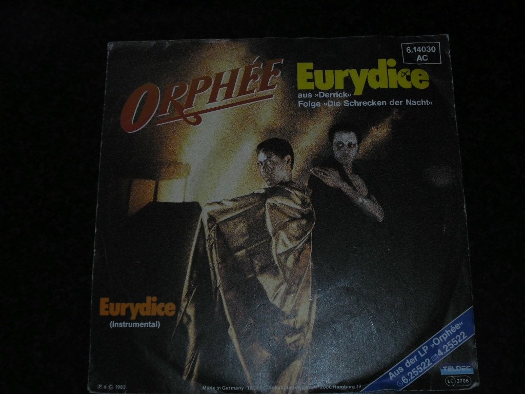 ORPHÉE - eurydice, Cd's en Dvd's, Vinyl Singles, 7 inch, Single, Ophalen of Verzenden, Zo goed als nieuw