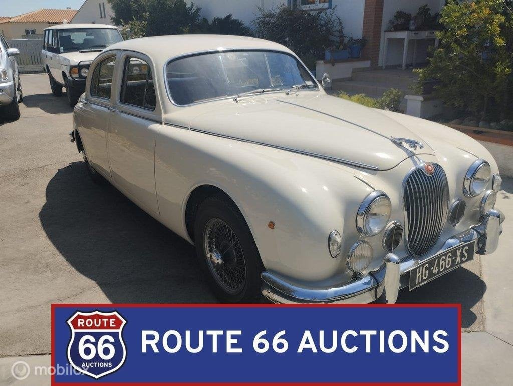 Jaguar Mark 1 3.4 Litre | 1959 | Route 66 Auctions, Overige carrosserieën, Zwart, Bedrijf, Handgeschakeld