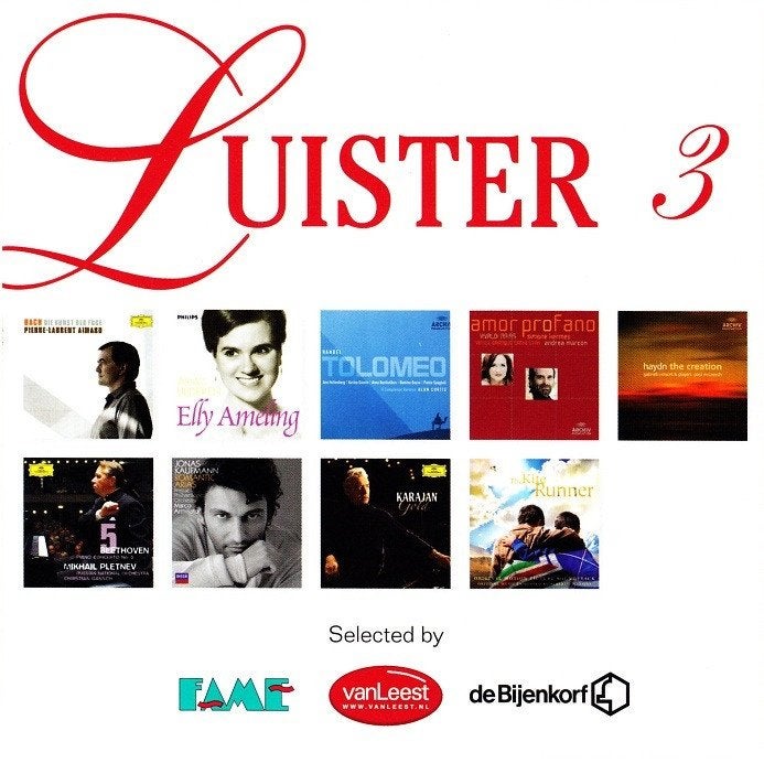 SALE--CD VARIOUS - Luister 3, Verzenden, Classicisme, Zo goed als nieuw, Kamermuziek