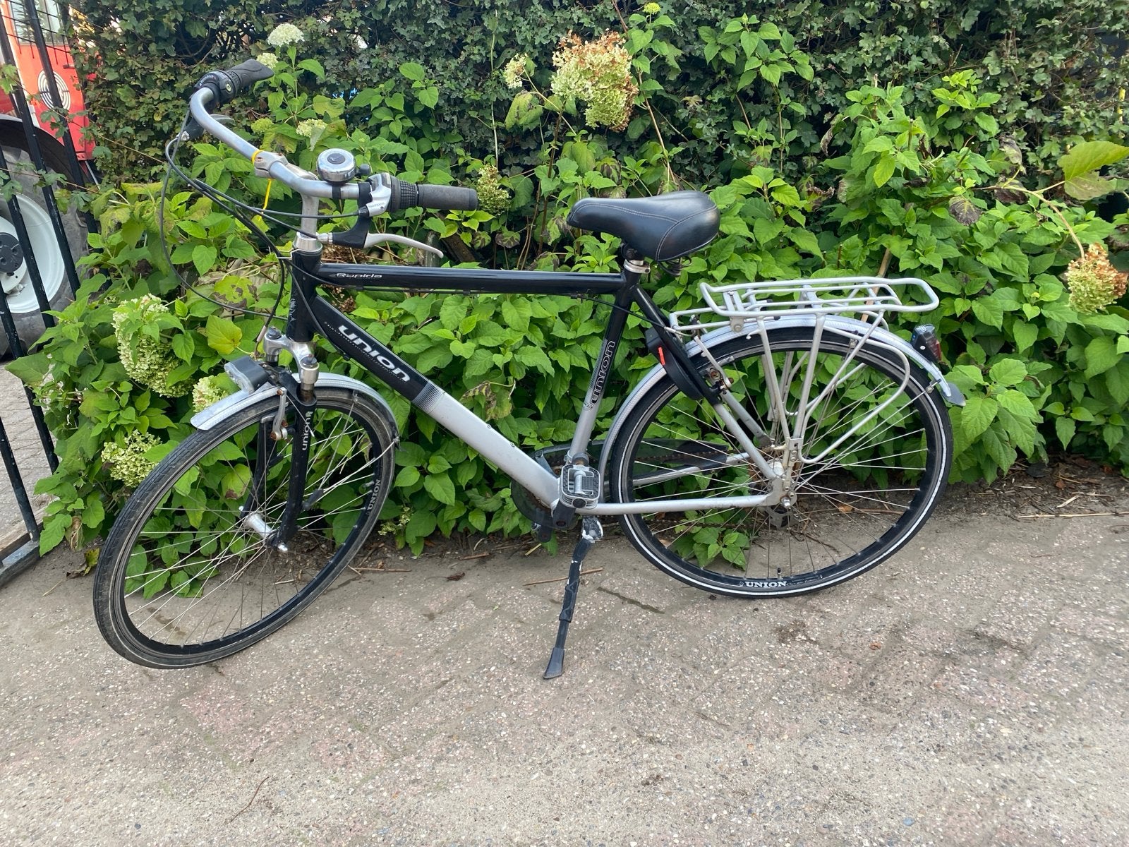 Nagekeken en rijklaar herenfiets - Union, Gebruikt, Velgrem, 57 tot 61 cm, Ophalen