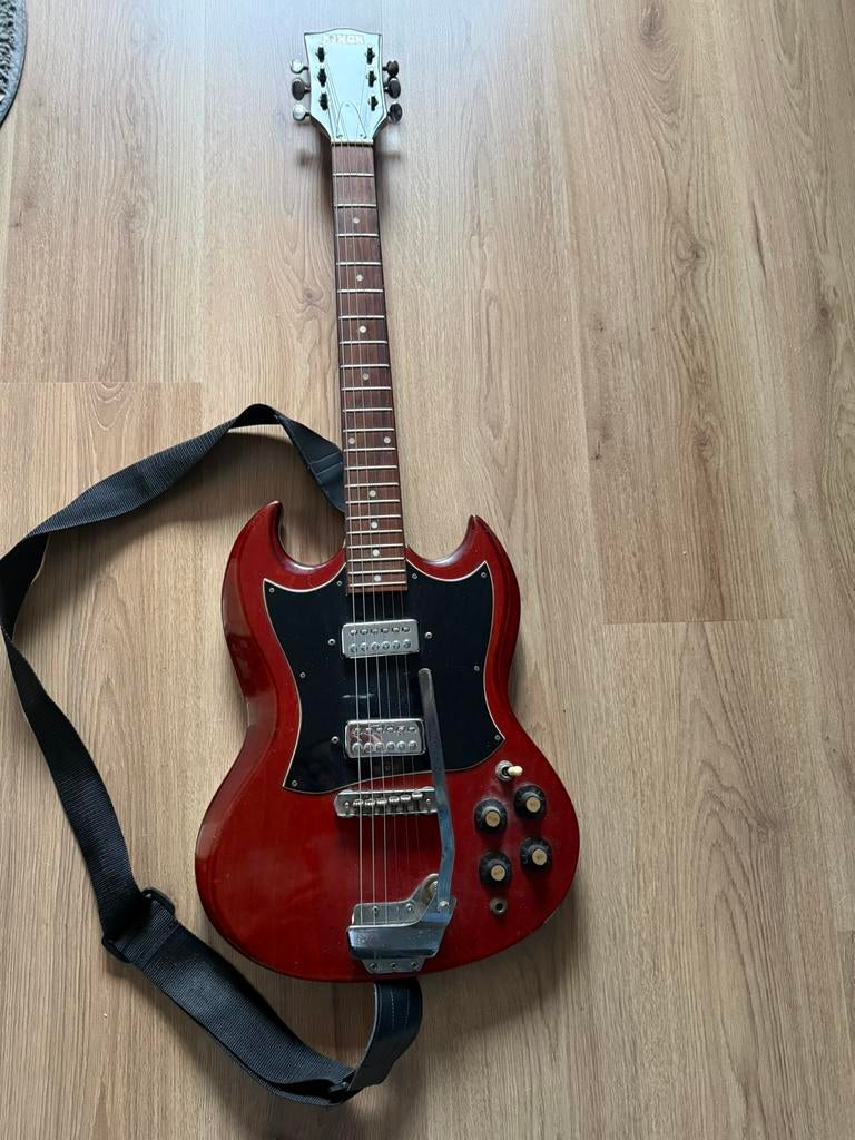 Kinor vintage SG gitaar, Ophalen, Zo goed als nieuw