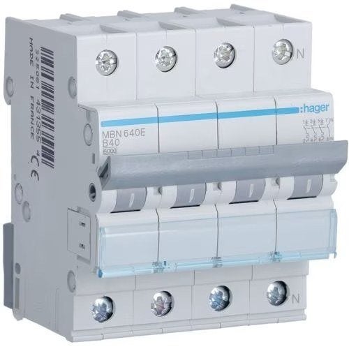 Automaat B40A 3P+N 6kA, Verzenden, Nieuw