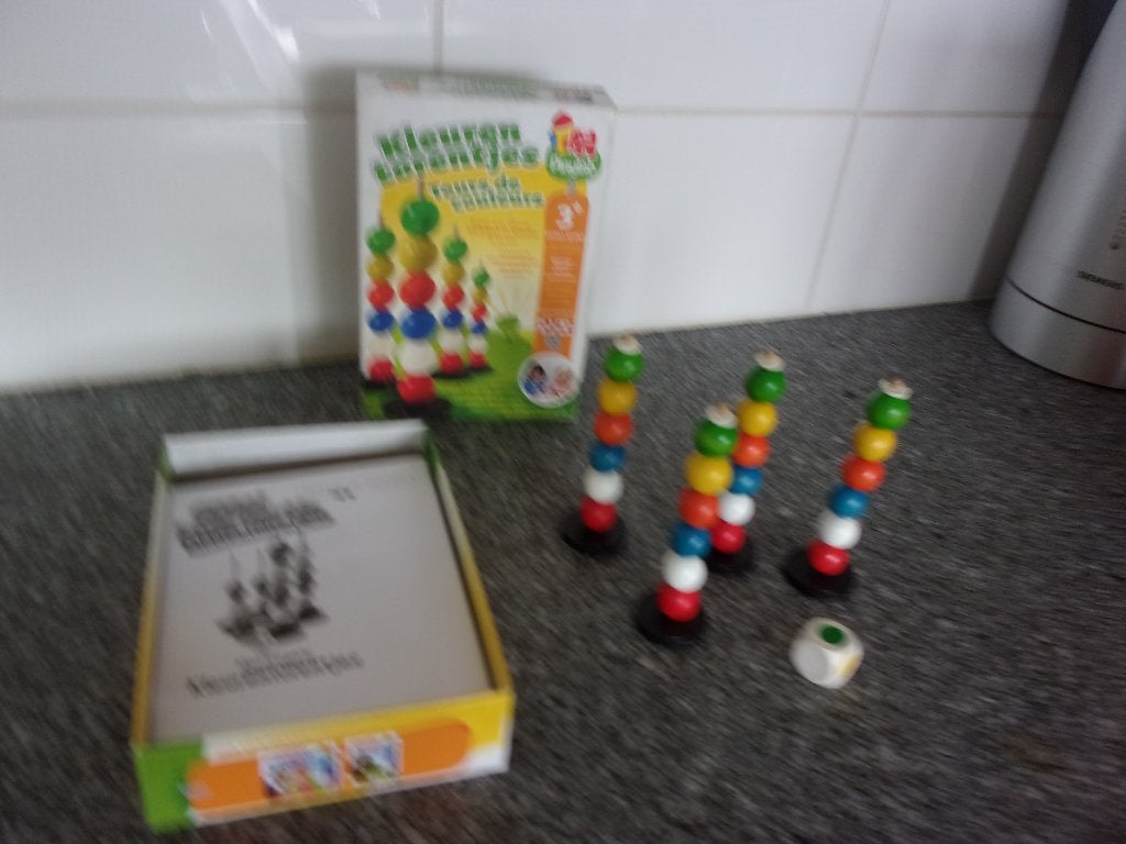 Spel KLEURENTORENTJES van Jumbo, Ophalen of Verzenden, Zo goed als nieuw, Jumbo
