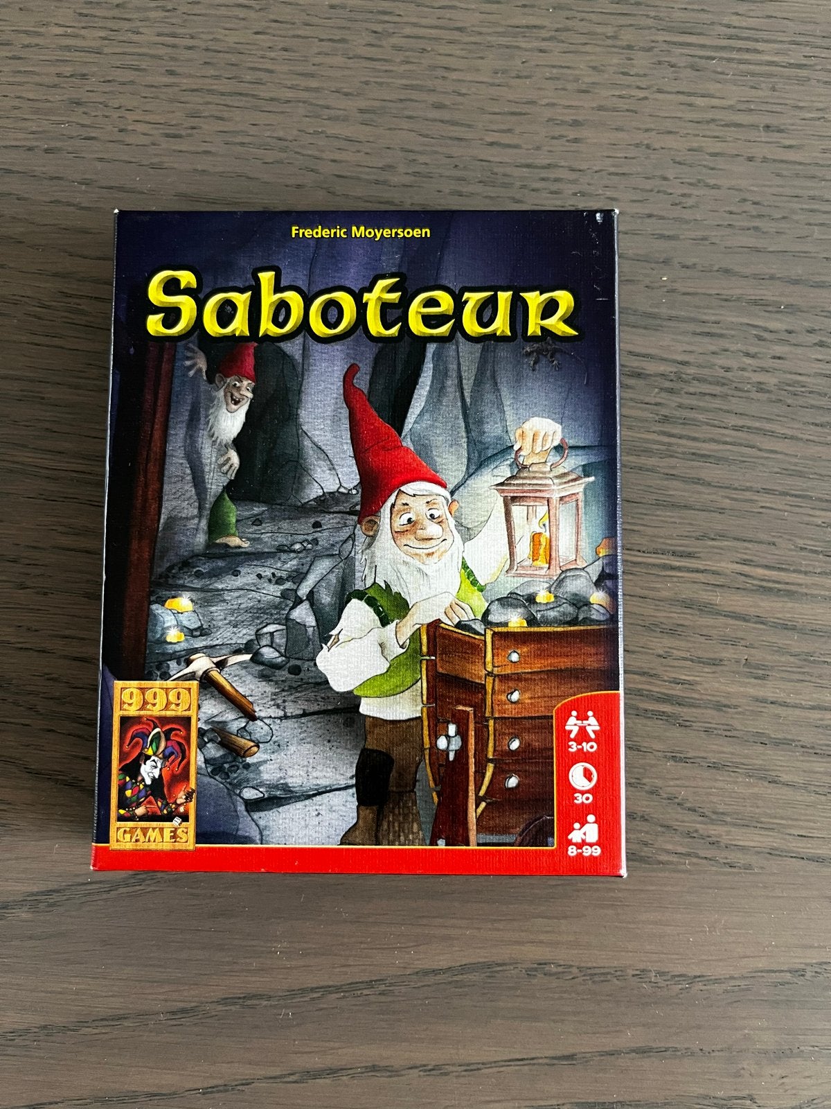 Saboteur kaartspel - Strategisch en leuk voor de familie, Drie of vier spelers, Ophalen of Verzenden, Zo goed als nieuw