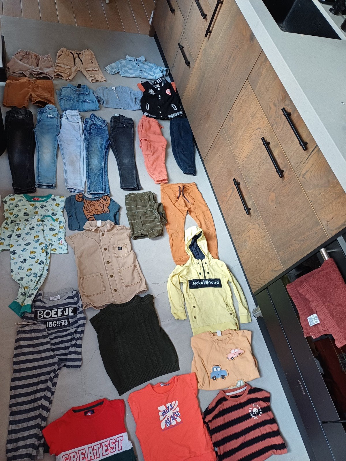 kledingpakket ~ Maat 104, Ophalen of Verzenden, Gebruikt, Maat 104