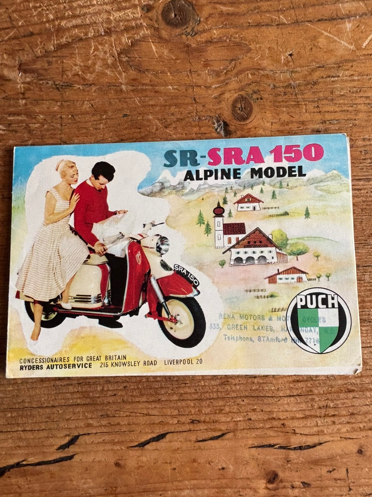 Puch SR-SRA 150 model, Ophalen of Verzenden, Overige merken