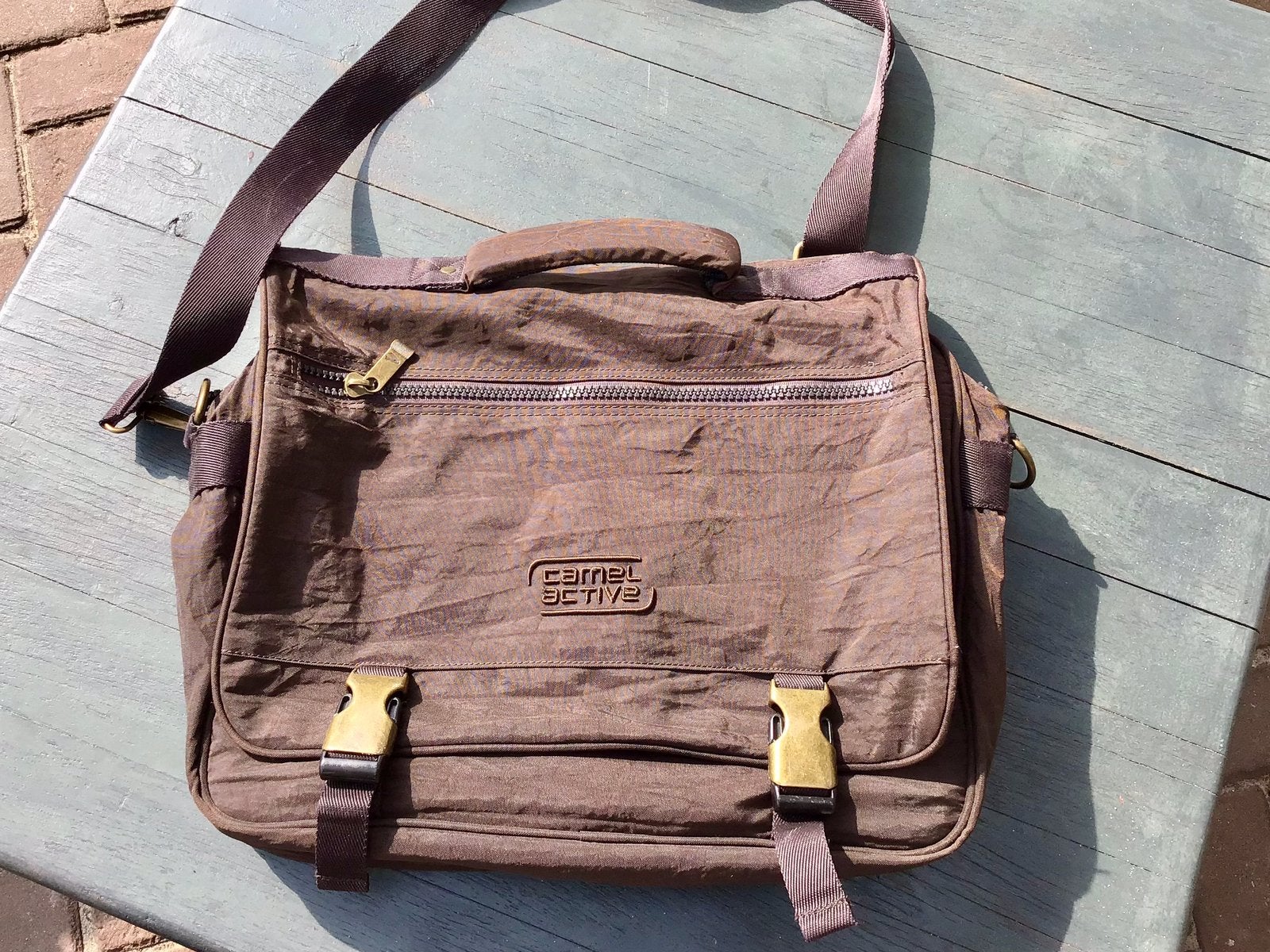 Laptoptas /  kantoortas Camel Active, Ophalen of Verzenden, Zo goed als nieuw, Bruin, Aktetas of Boekentas