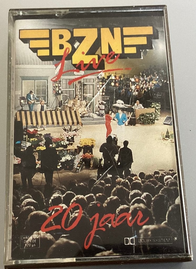 BZN Live 20 jaar MC, Gebruikt, 1 bandje, Ophalen of Verzenden, Origineel