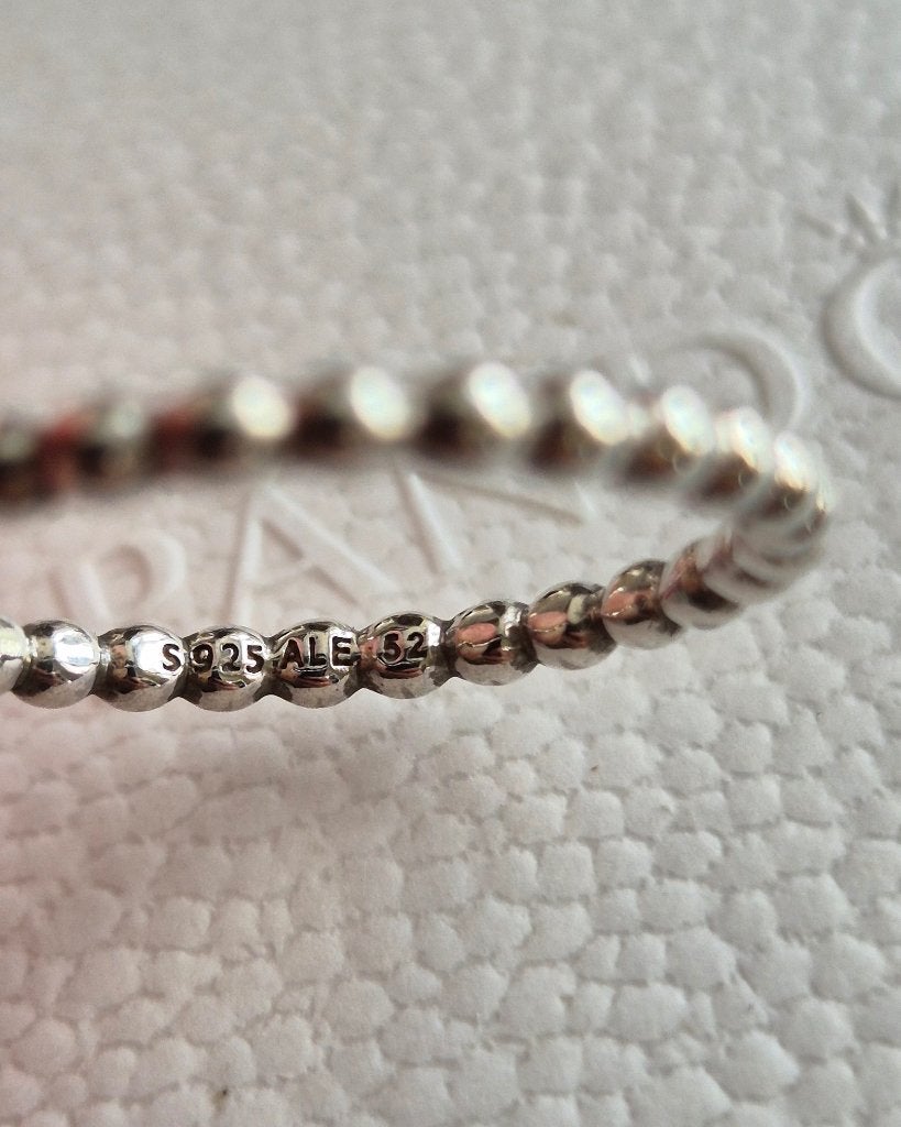 Pandora Diamant ring met 14k 585 goud, Ophalen of Verzenden, Zo goed als nieuw, 17 tot 18, Dame