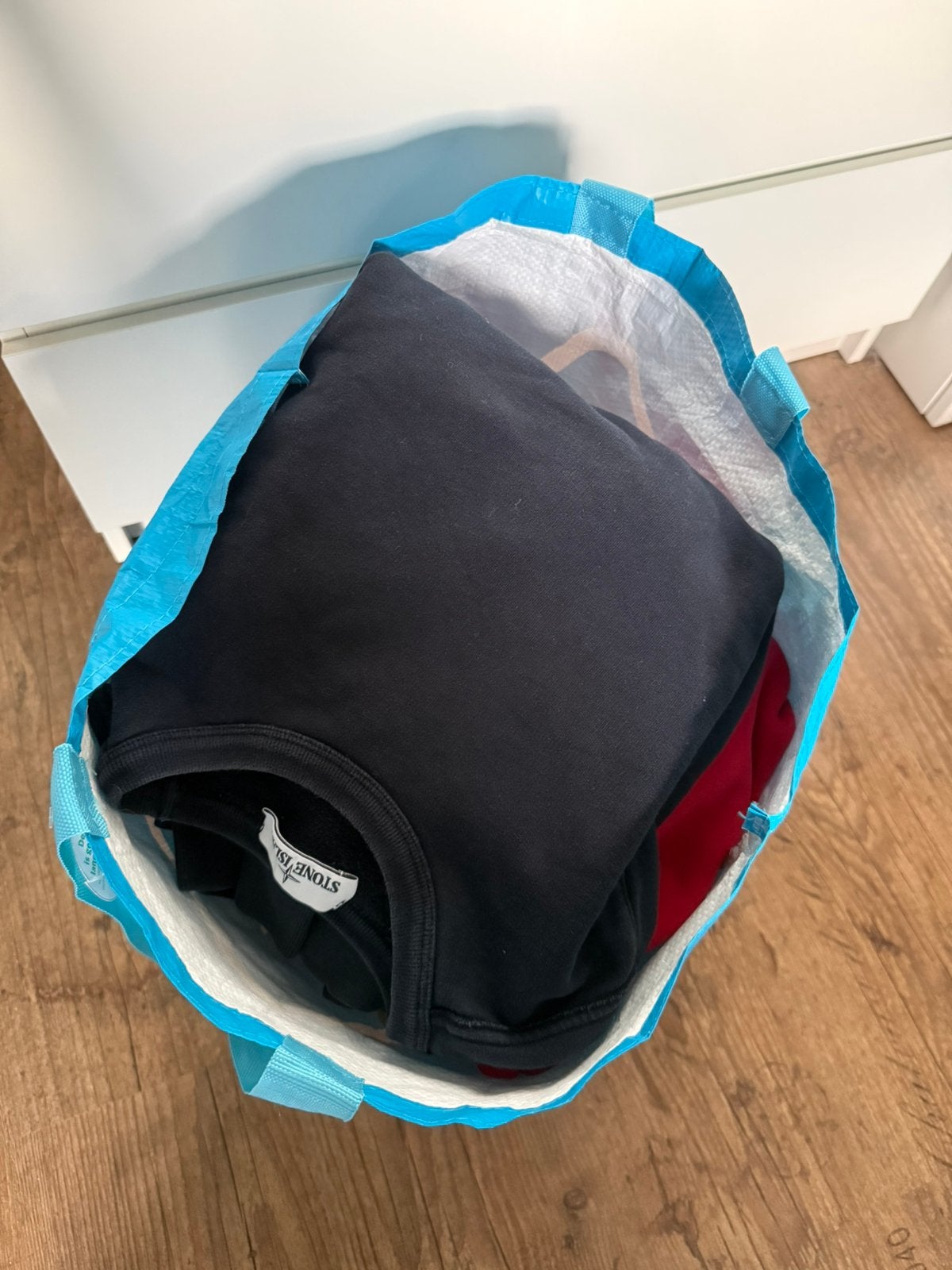 Tas met merktruien xs/s, Ophalen of Verzenden, Zo goed als nieuw, Maat 46 (S) of kleiner
