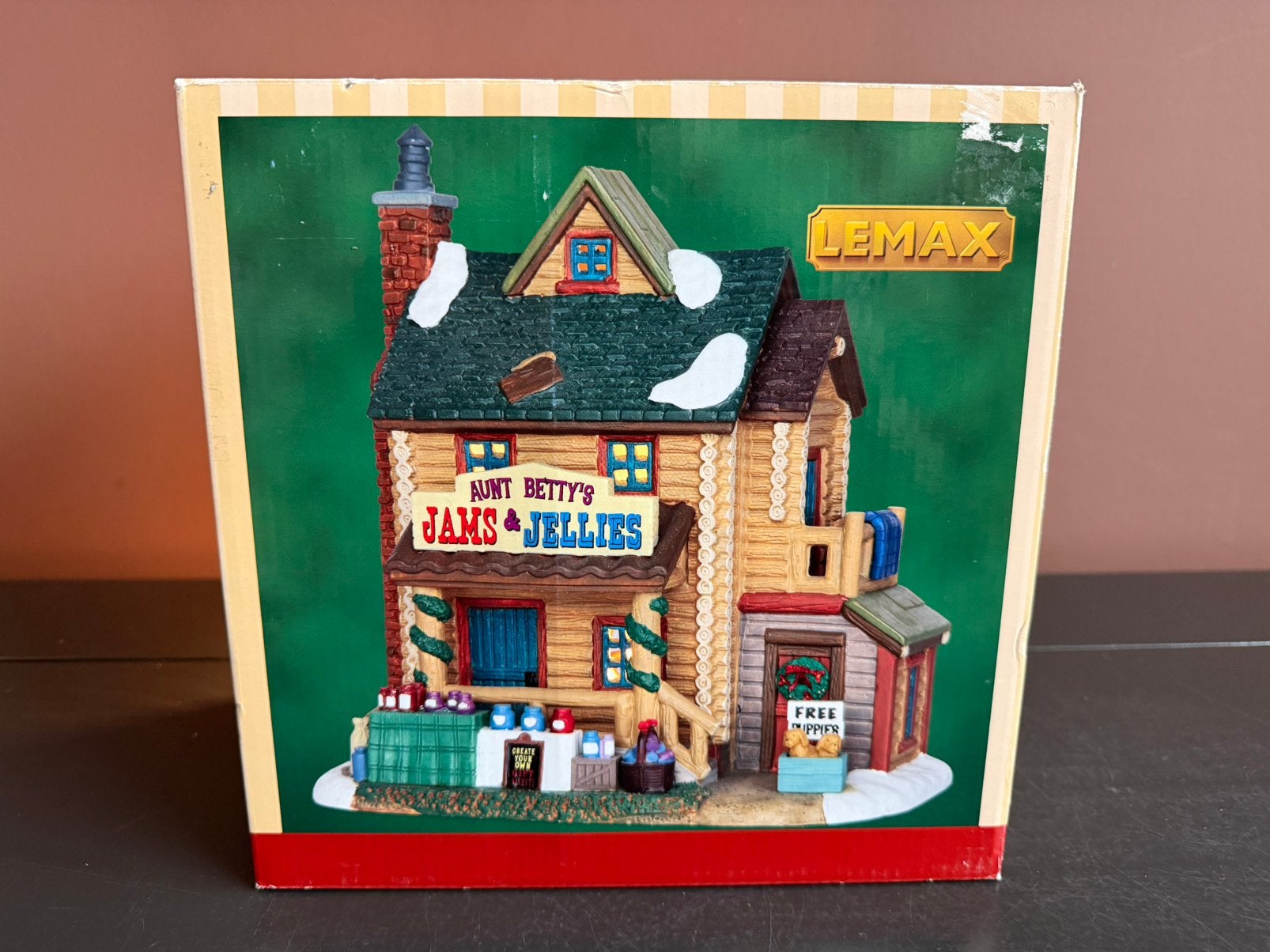 Lemax aunt Betty’s jams & jellies. KERSTDORP, Ophalen of Verzenden, Zo goed als nieuw