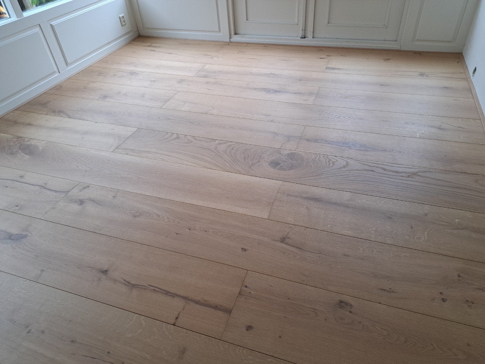 Rustiek eiken vloerdelen., Ophalen, Nieuw, Vloerdelen of -planken, 10 m² of meer