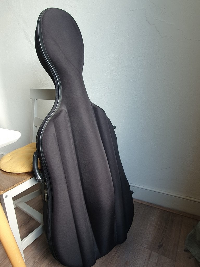 Cellohoes zwart, Ophalen, Gebruikt, Cello