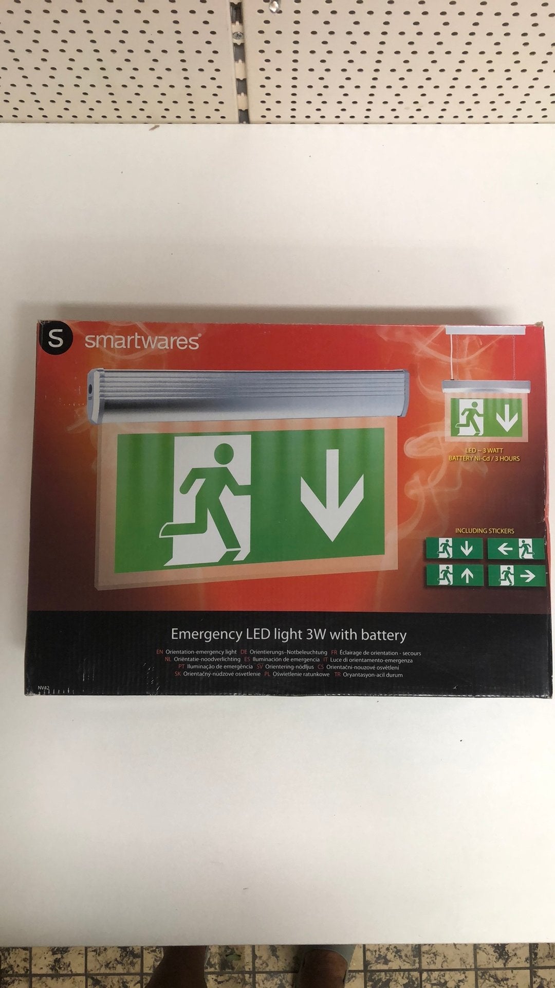 Emergency vluchtroute noodverlichting nieuw, Ophalen, Nieuw, Minder dan 50 watt, Overige typen