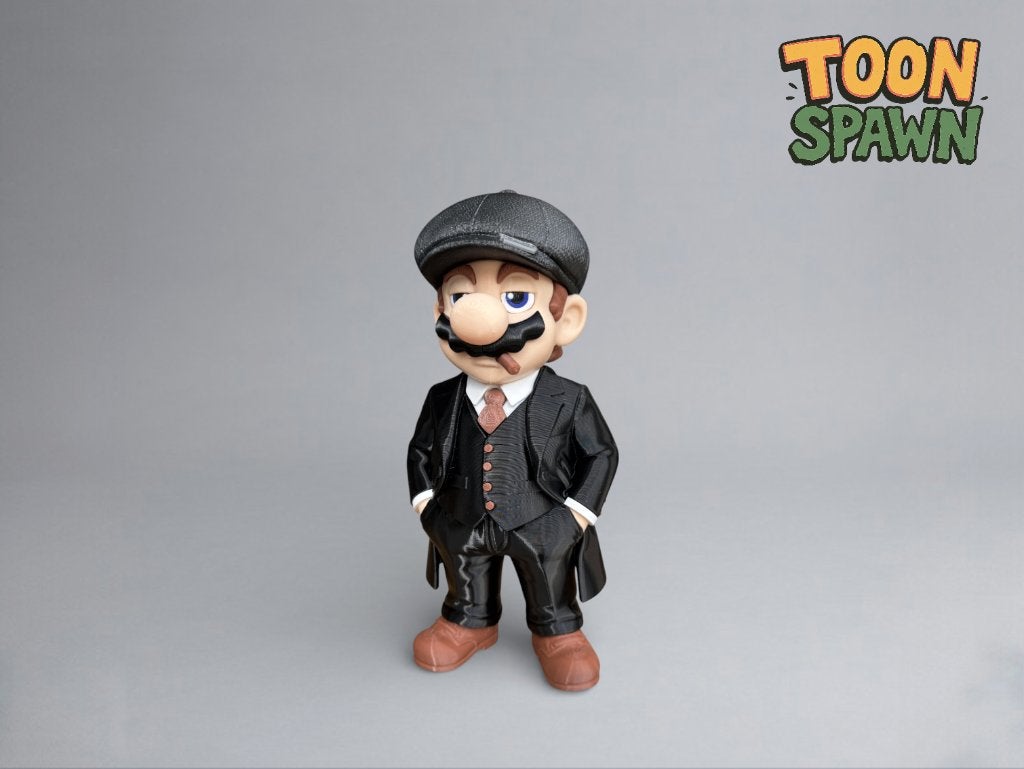 Mario Shelby – Mario x Shelby Mash‑up Figurine – 27 cm, Ophalen of Verzenden, Nieuw, Overige typen
