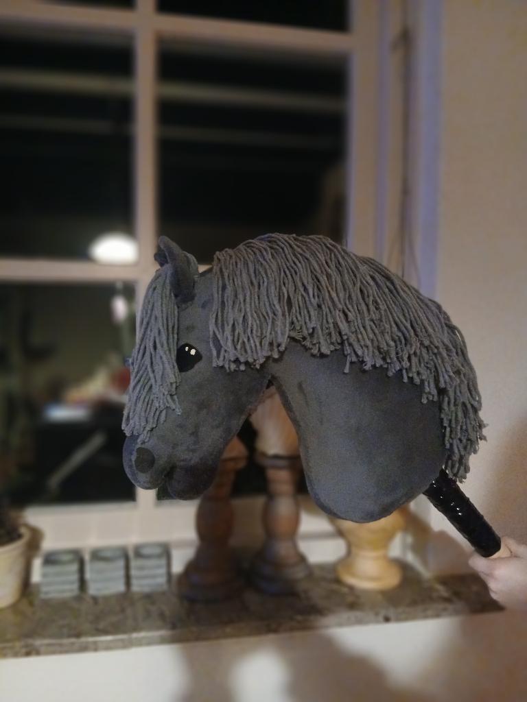 grijze hobbyhorse met kolletje, Ophalen of Verzenden, Nieuw
