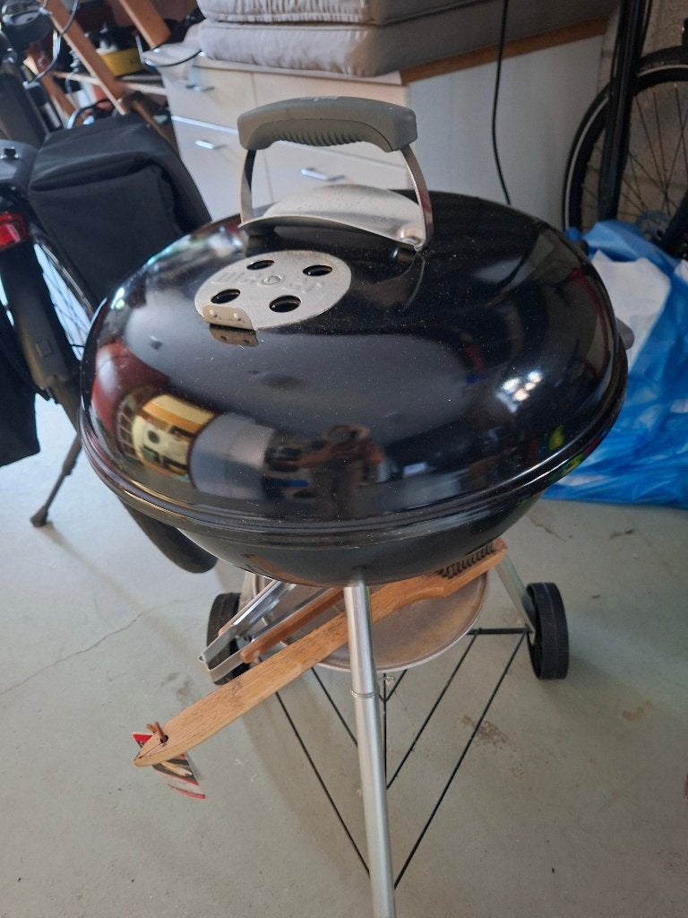 Zwarte Weber Barbecue - Zo goed als nieuw, Ophalen, Gebruikt, Weber, Met accessoires