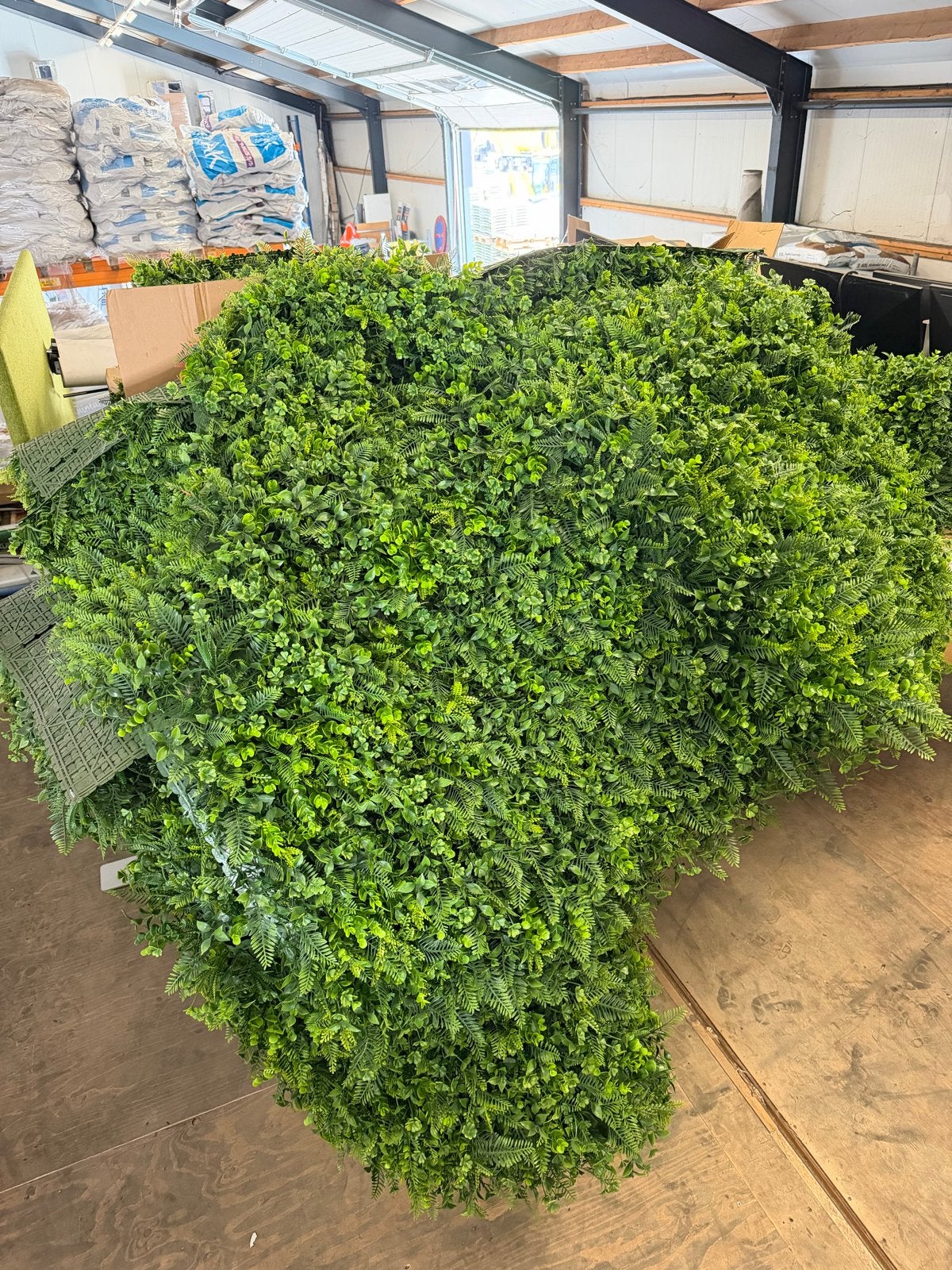 Kunsthaag Groen, Huis en Inrichting, Woonaccessoires | Kunstplanten en Kunstbloemen, Nieuw, Kunstplant, Groen, Kunststof, Overige merken
