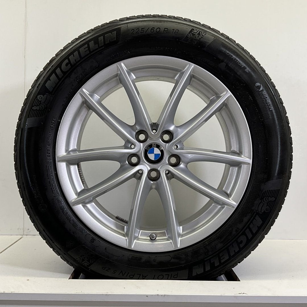 BMW X3 G01 X4 G02 SET VELGEN + WINTERBANDEN 18 INCH ORIG. 61, -, -, Banden en Velgen, 17 inch