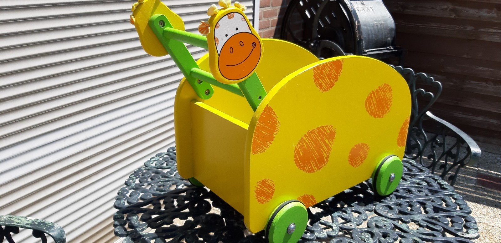 Houten GIRAFFE ACTIVITY WALKER:, Ophalen, Zo goed als nieuw