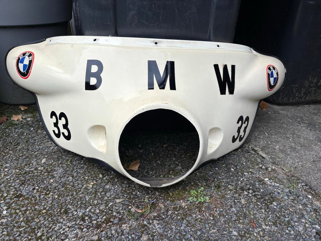 Vintage BMW Racekuip - Nummer 33, Ophalen of Verzenden, Gebruikt