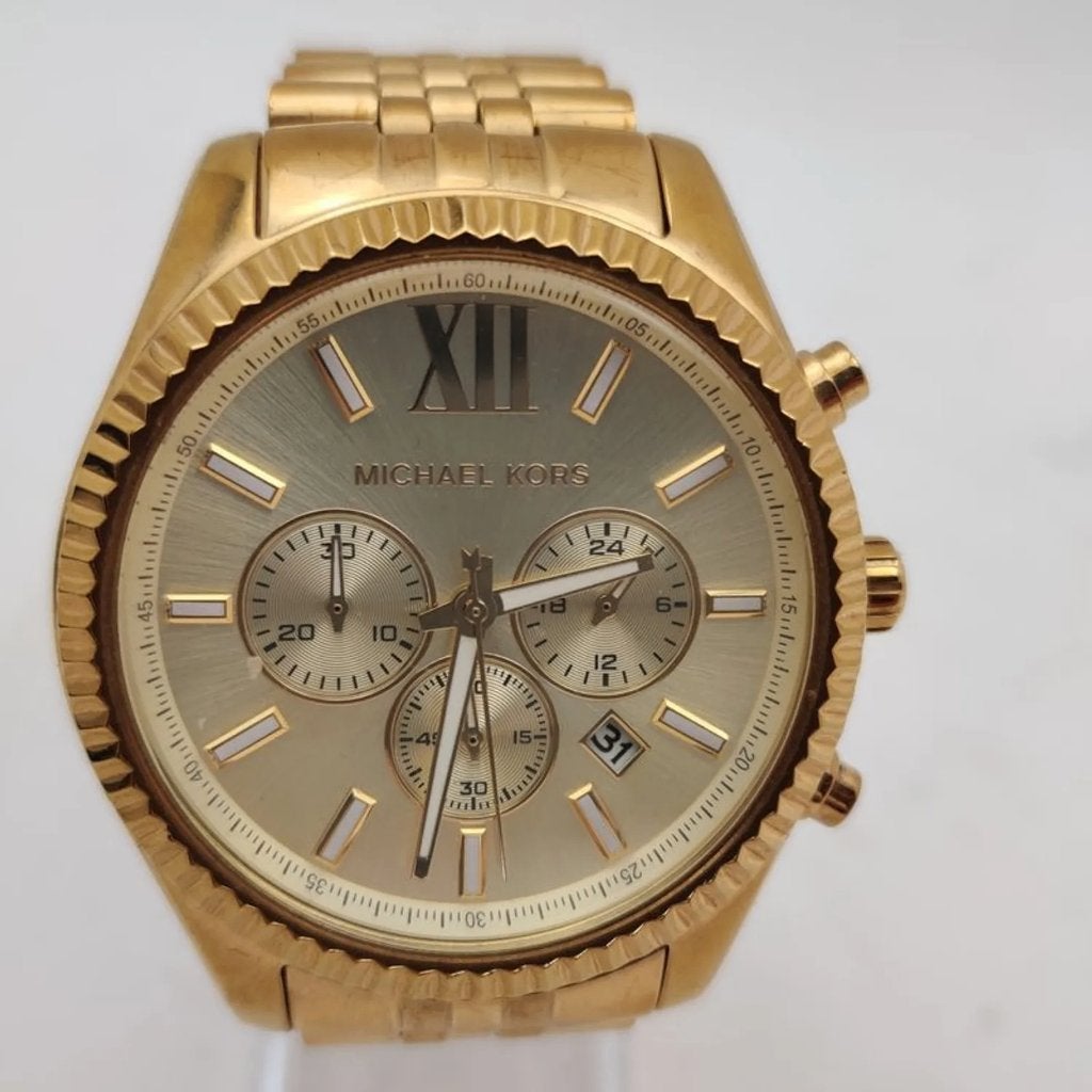 Michael Kors MK8281 met extra schakels nu voor €99.99, Mk, Mk, Mk, Ophalen of Verzenden