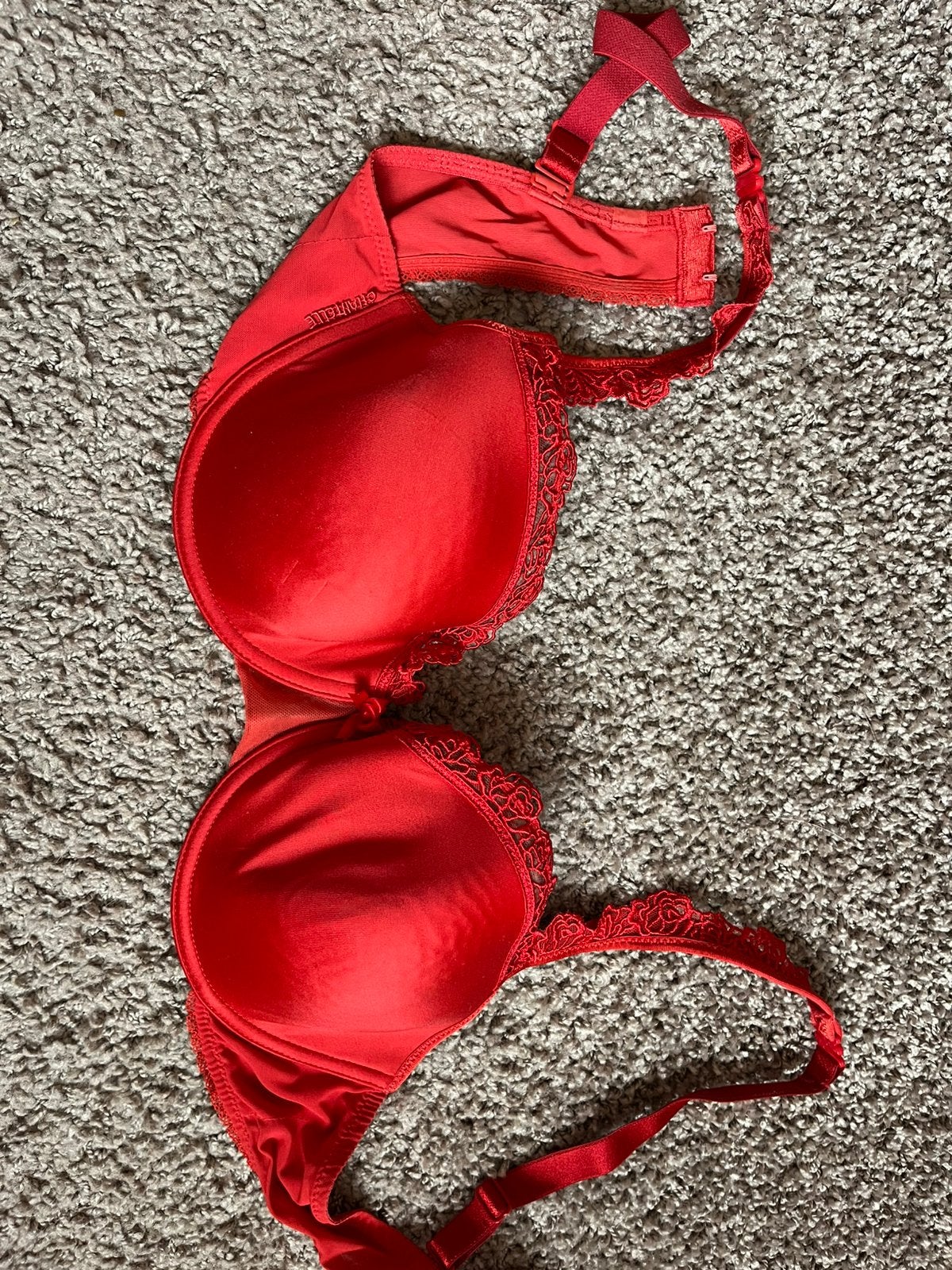 Chantelle rood 80 D, Ophalen, Rood, BH