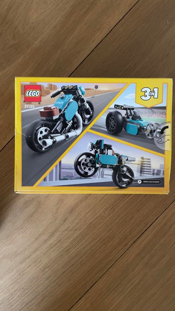 LEGO Creator 31135 Vintage Motorfiets 3-in-1 Set, Ophalen of Verzenden, Nieuw, Complete set, Lego