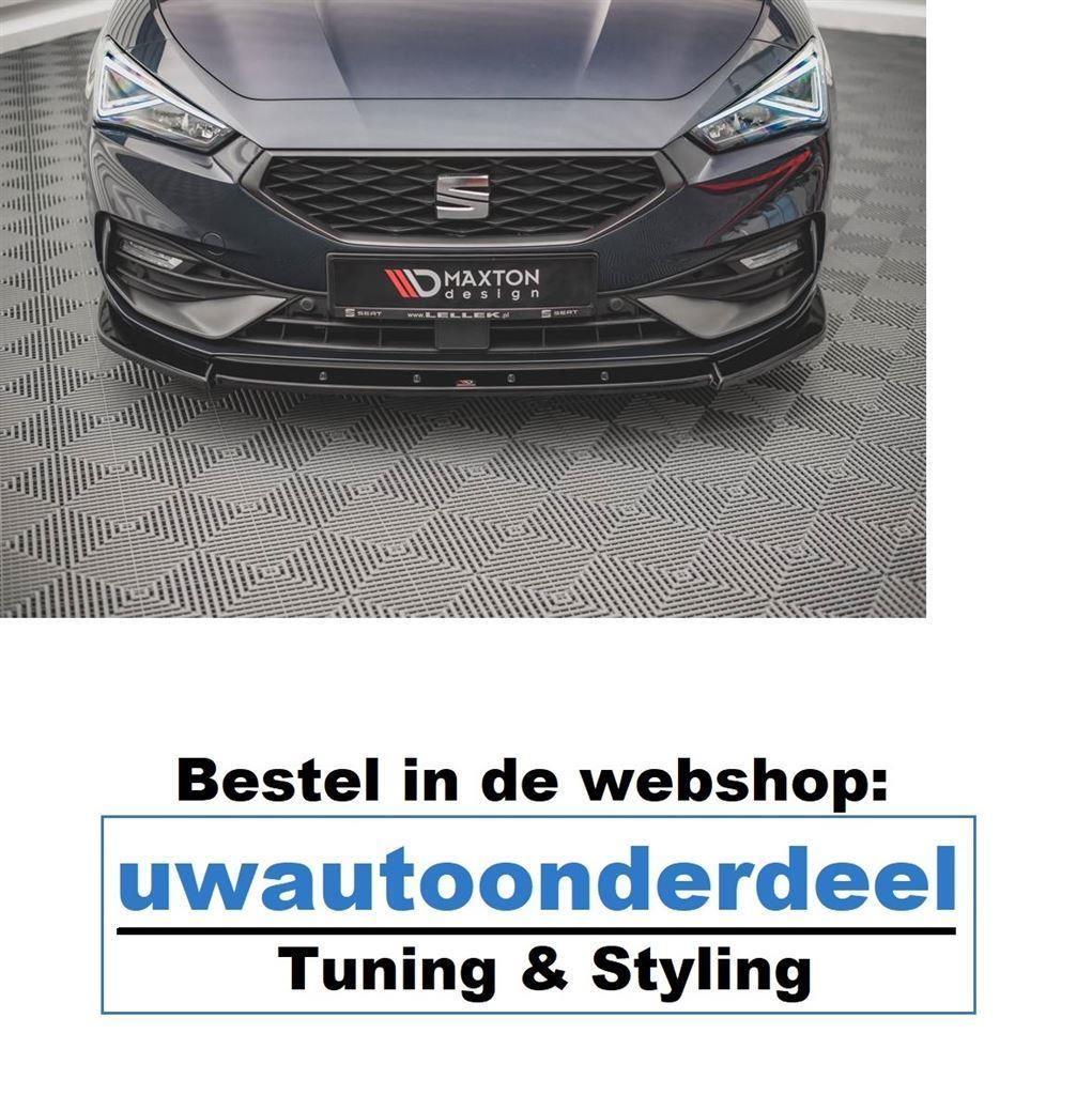 Maxton Design Seat Leon FR MK4 Spoiler Splitter Lip, Auto diversen, A.parts@hotmail.nl, Trasmolenlaan 12 3447 GZ Woerden, Verzenden