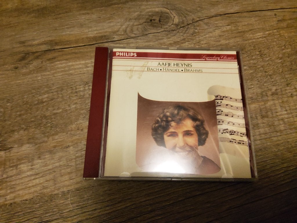 Aafje Heynis, Bach - Handel - Brahms, Ophalen of Verzenden, Classicisme, Zo goed als nieuw, Kamermuziek