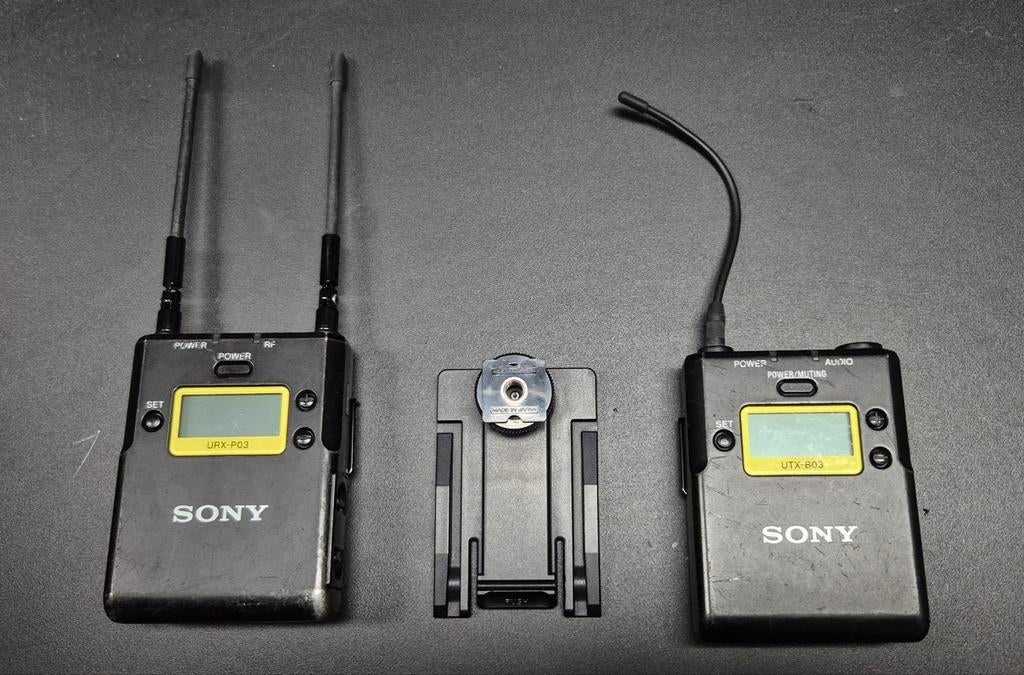Sony zenderset voor camera (URX-P03 / UTX-B03), Ophalen of Verzenden