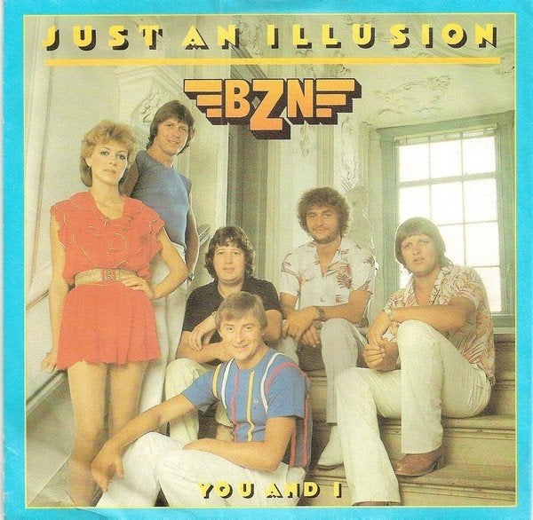 BZN – Just An Illusion   (Vinyl/Single 7 Inch), Ophalen of Verzenden, Zo goed als nieuw, Pop