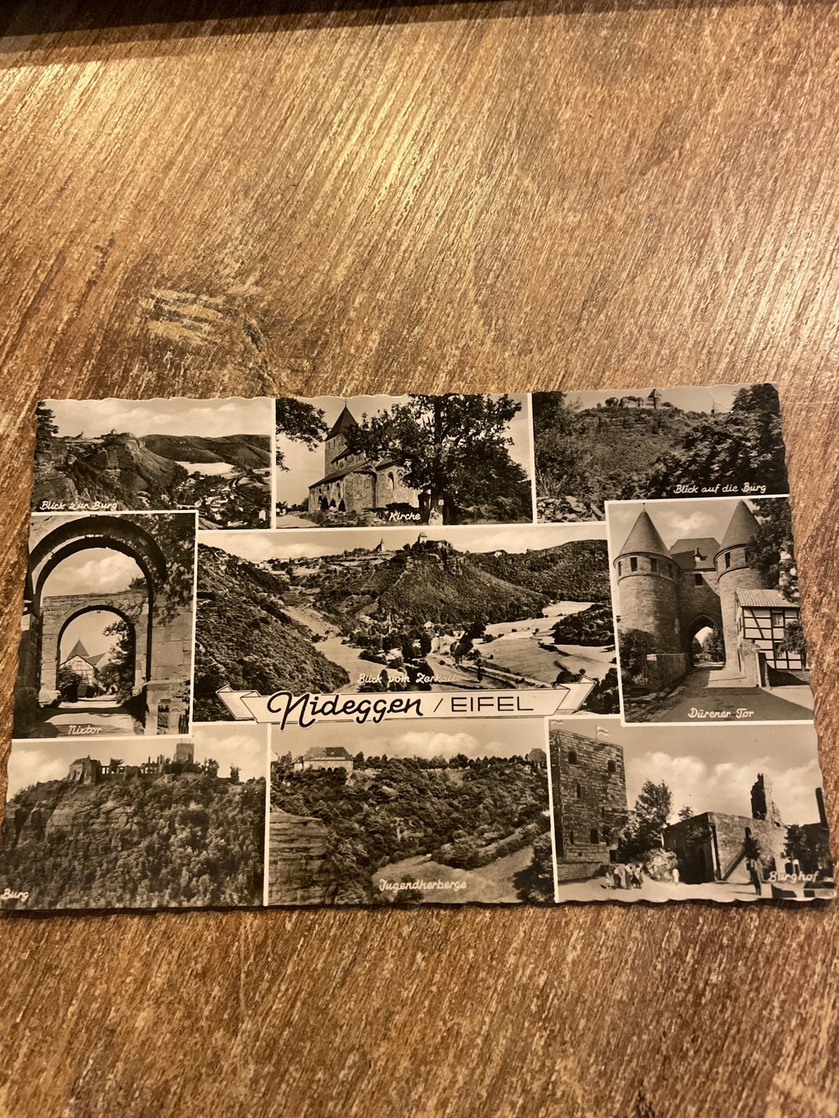Oude ansichtkaart Nideggen / Eifel, Duitsland, Ophalen of Verzenden, 1960 tot 1980, Gelopen, Duitsland