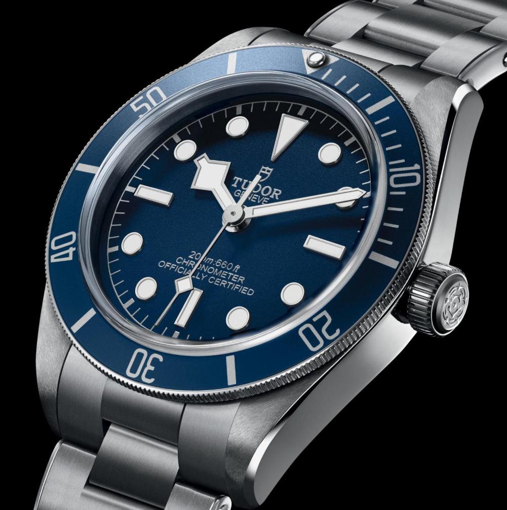 Tudor Black Bay 58 Fifty-Eight Navy Blauw 39 mm, Staal, Gebruikt, Staal, Polshorloge