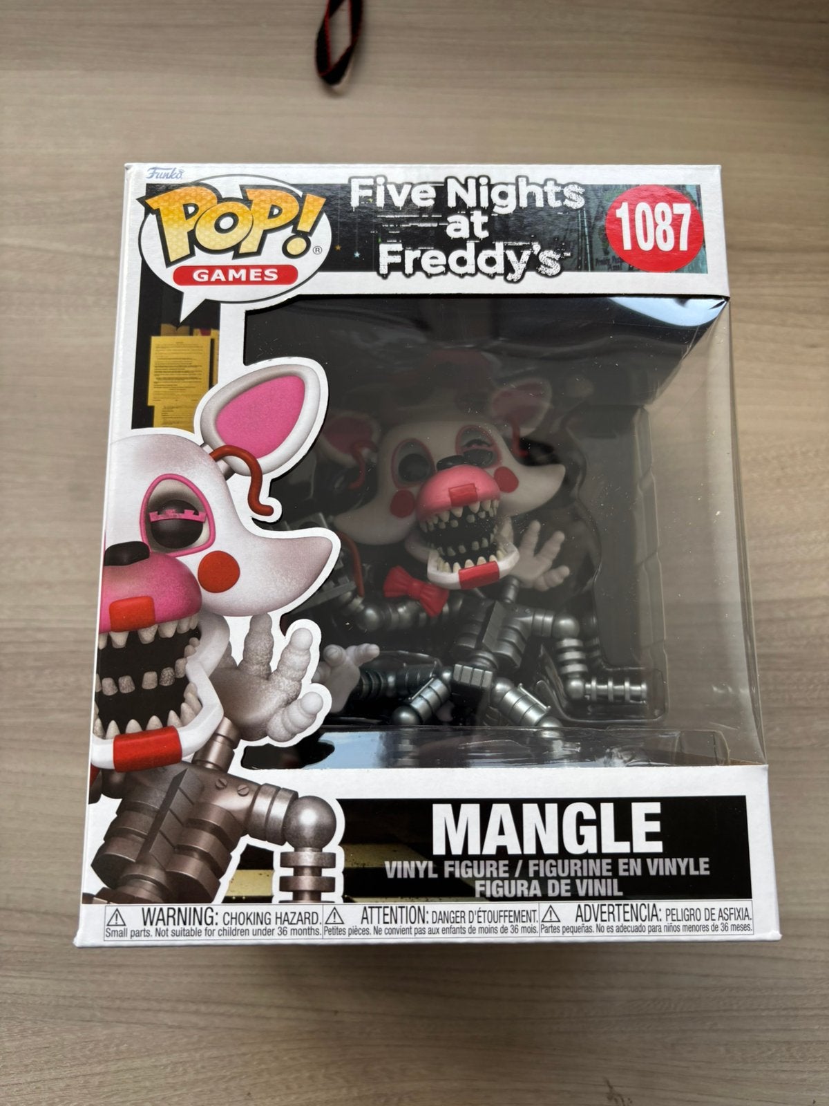 Mangle #1087 Funko Pop! Games Five Nights at Freddy’s, Funko Europe, Ophalen of Verzenden, Zo goed als nieuw, 4th floor, 1 Queen Caroline St, London W6 9YN, Verenigd Koninkrijk
