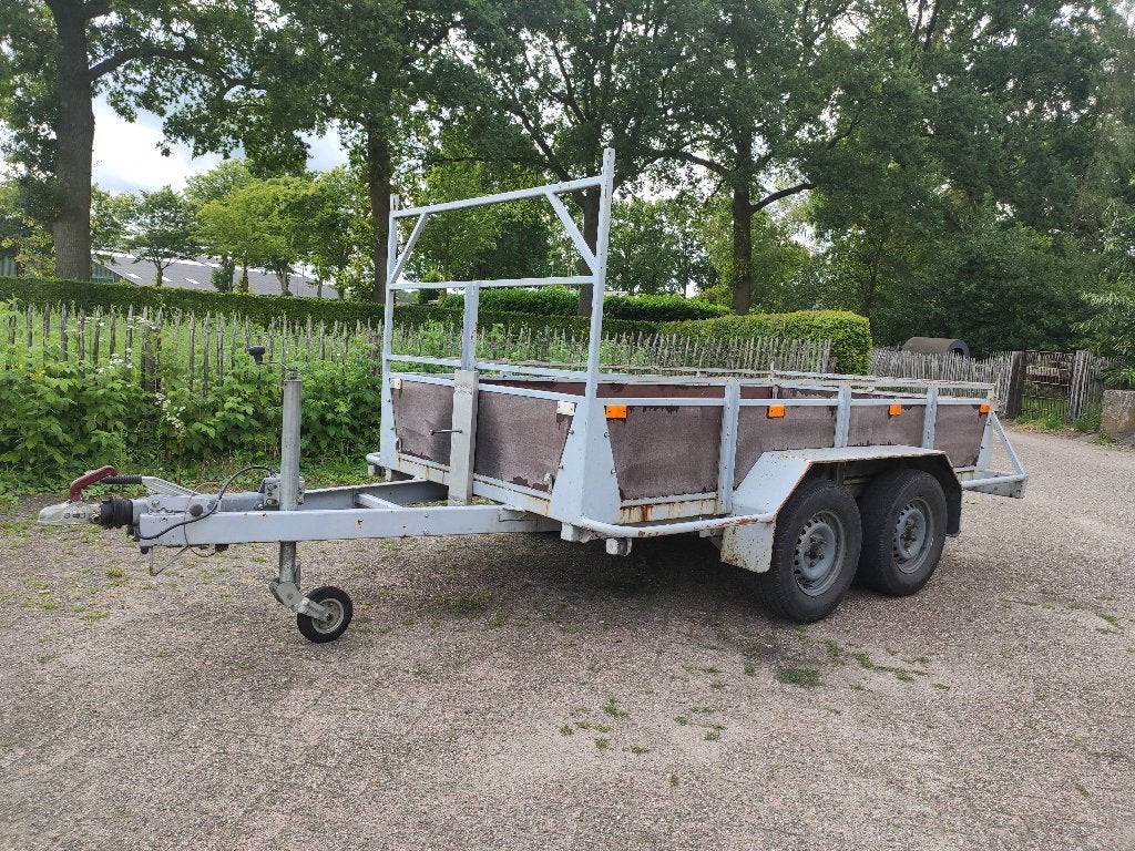 Dubbelasser aanhanger 300x150 kar aanhangwagen tandemasser, Auto diversen, Aanhangers en Bagagewagens, Ophalen, Gebruikt