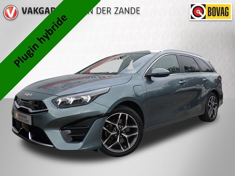 Kia Ceed Sportswagon 1.6 GDI PHEV AUT, ExecutiveLine, Plug-I, Auto's, 77 km/l, Gebruikt, Zwart, Leder en Stof