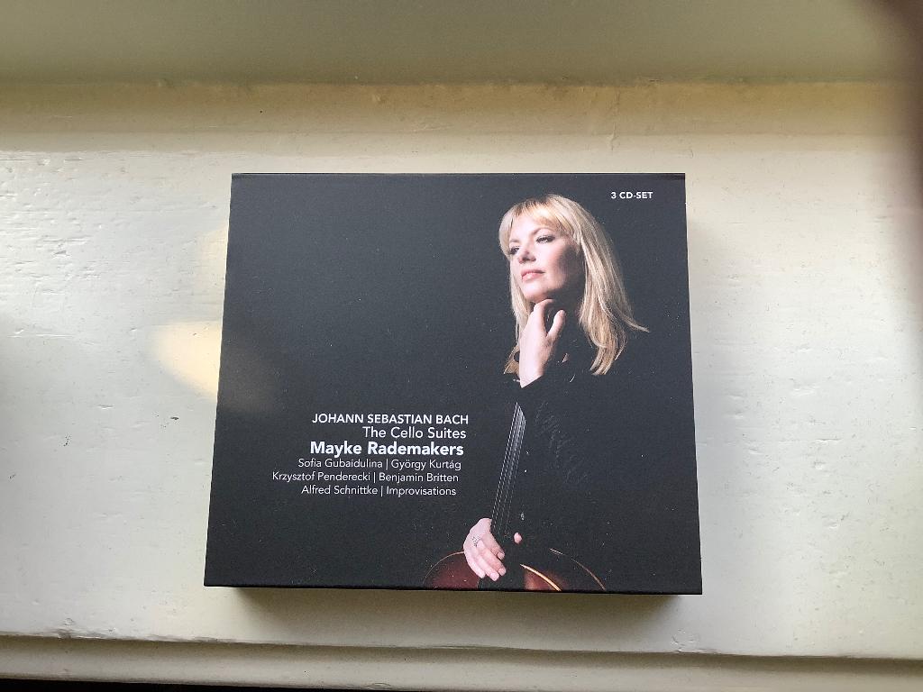 J.S. Bach, cellosuites (Rademakers), Verzenden, Barok, Zo goed als nieuw, Overige typen