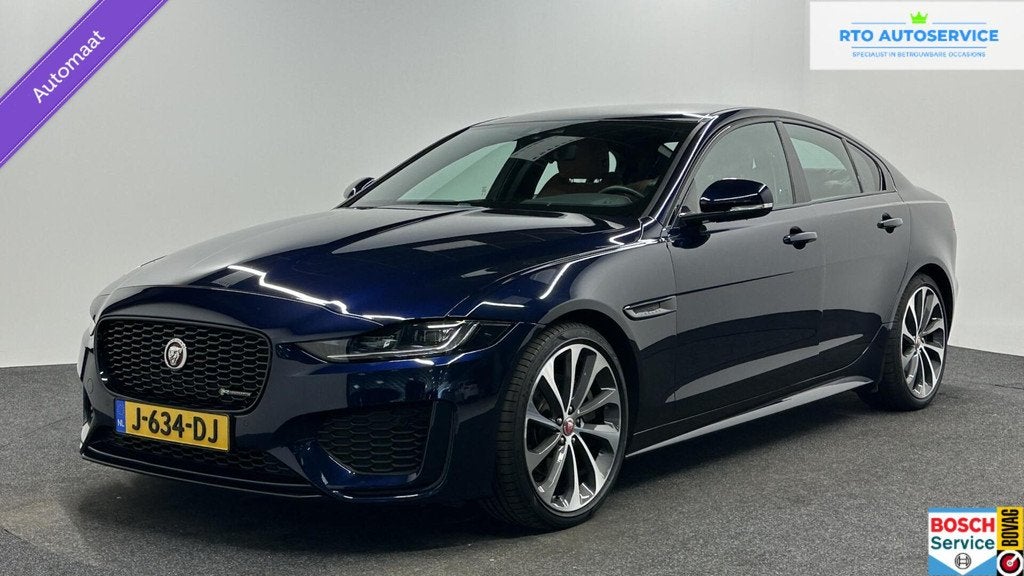 Jaguar XE 2.0 P250 R-Dynamic HSE NAVI LEER CAMERA CARPLAY., Auto's, Jaguar, Achterwielaandrijving, Euro 6, 4 cilinders, Met garantie (alle)