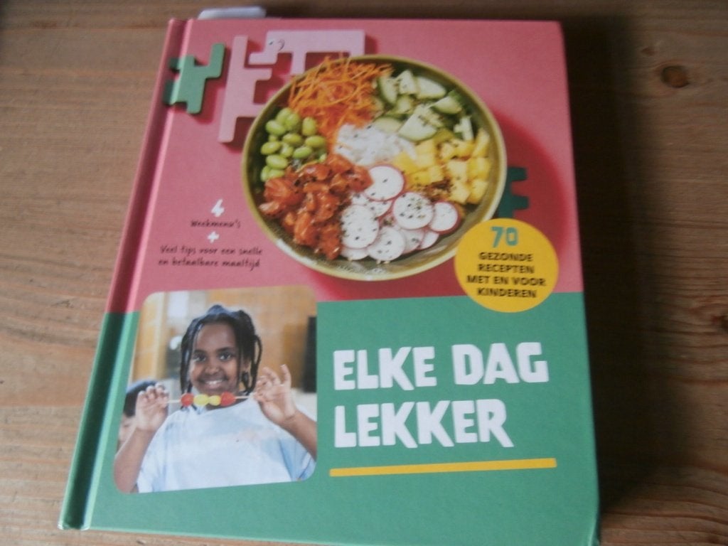 Kookboek Kinderhulp Elke Dag Lekker recepten voor kinderen, Ophalen of Verzenden, Nieuw, Kinderhulp, Nederland en België