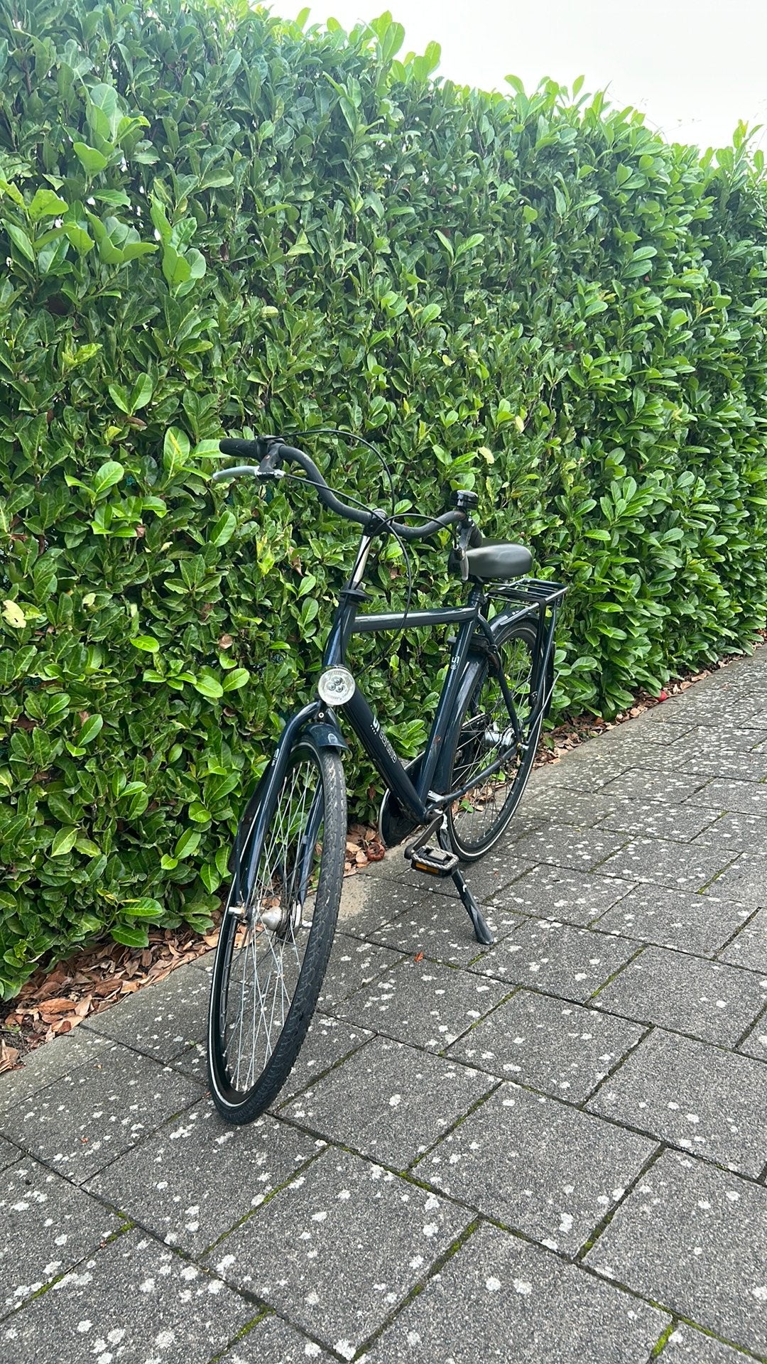 mooie cortina fiets donkerblauw, Gebruikt, Versnellingen, Minder dan 49 cm, Trommelrem