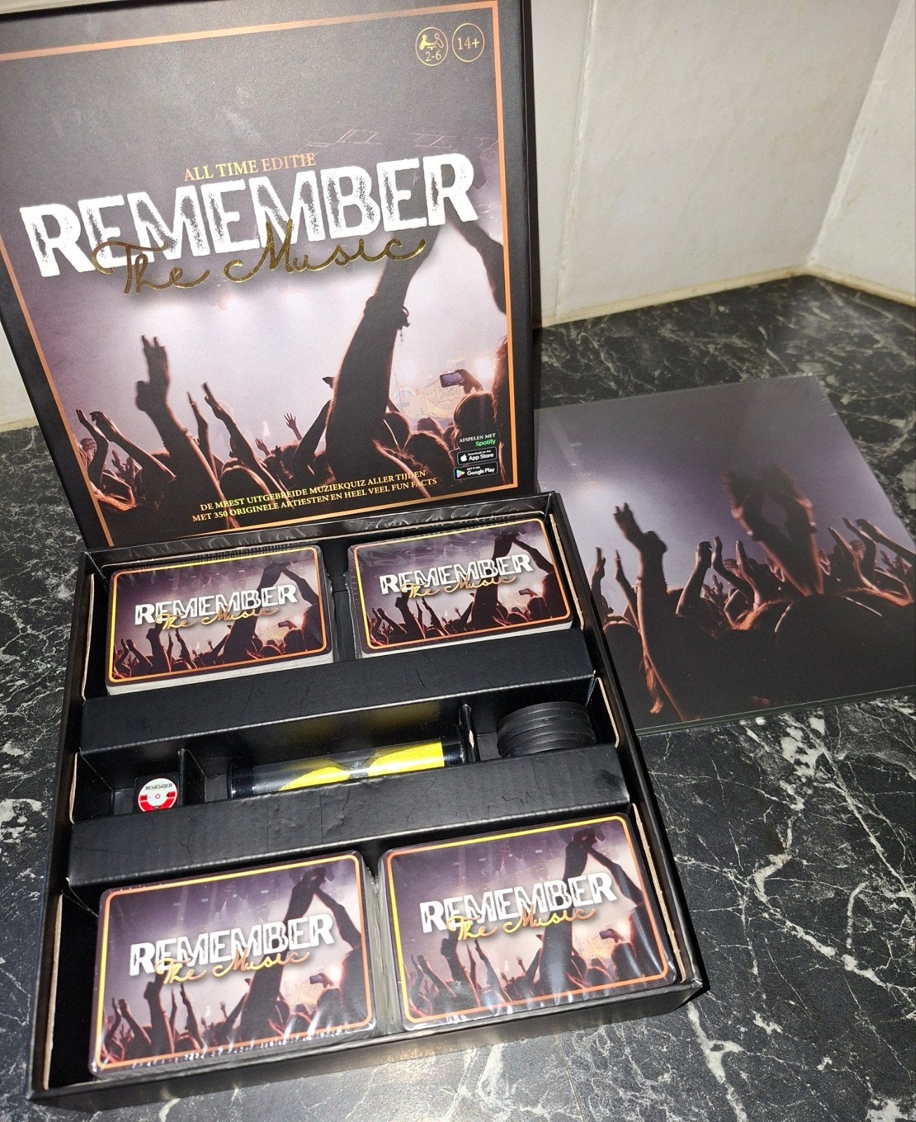 Remember The Music - All Time Editie Muziekquiz, Vijf spelers of meer, Ophalen of Verzenden, Nieuw