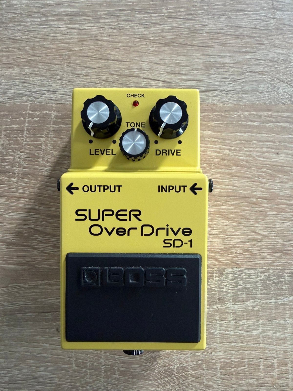 Boss Super OverDrive SD-1 overdrive pedaal in nieuwstaat, Ophalen of Verzenden, Zo goed als nieuw, Distortion, Overdrive of Fuzz