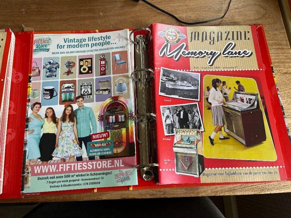 Jukebox Fanaat Magazine Memory Lane, Verzamelen, Ophalen of Verzenden, 1960 tot 1980, Nederland, Tijdschrift