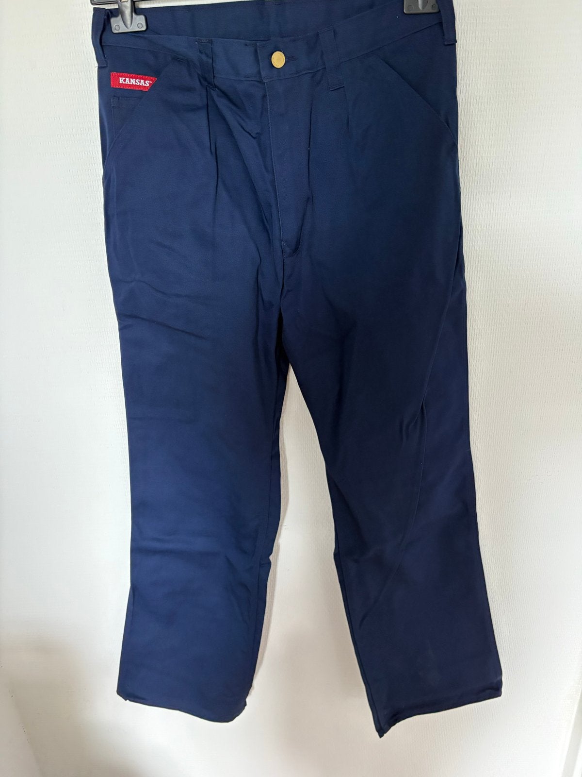Nieuwe Kansas Werkbroek Maat 48 - Donkerblauw, Heren, Geen, Geen, Nieuw