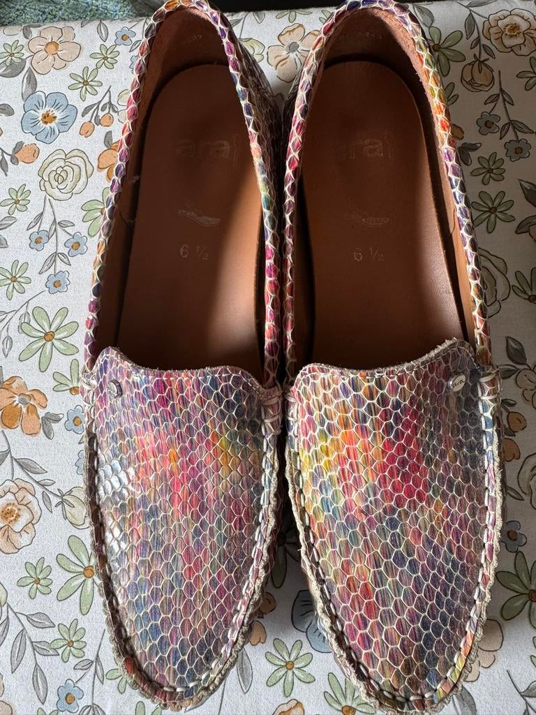 Ara schoenen, zien er nog goed uit. Mt. 40, Overige kleuren, Instappers, Ophalen of Verzenden, Gedragen