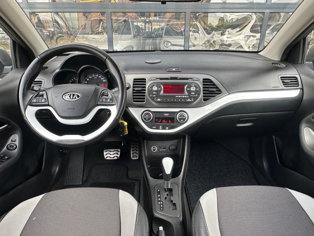 Kia Picanto 1.2 CVVT Super Pack Aut/Climate/Cruise/Pdc/El.ra, Euro 5, 86 pk, Gebruikt, 4 cilinders