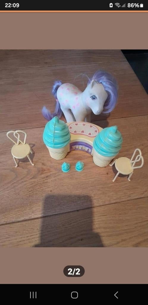 My little pony scoops G1 vintage incl  ijscoaccesoires, Verzenden