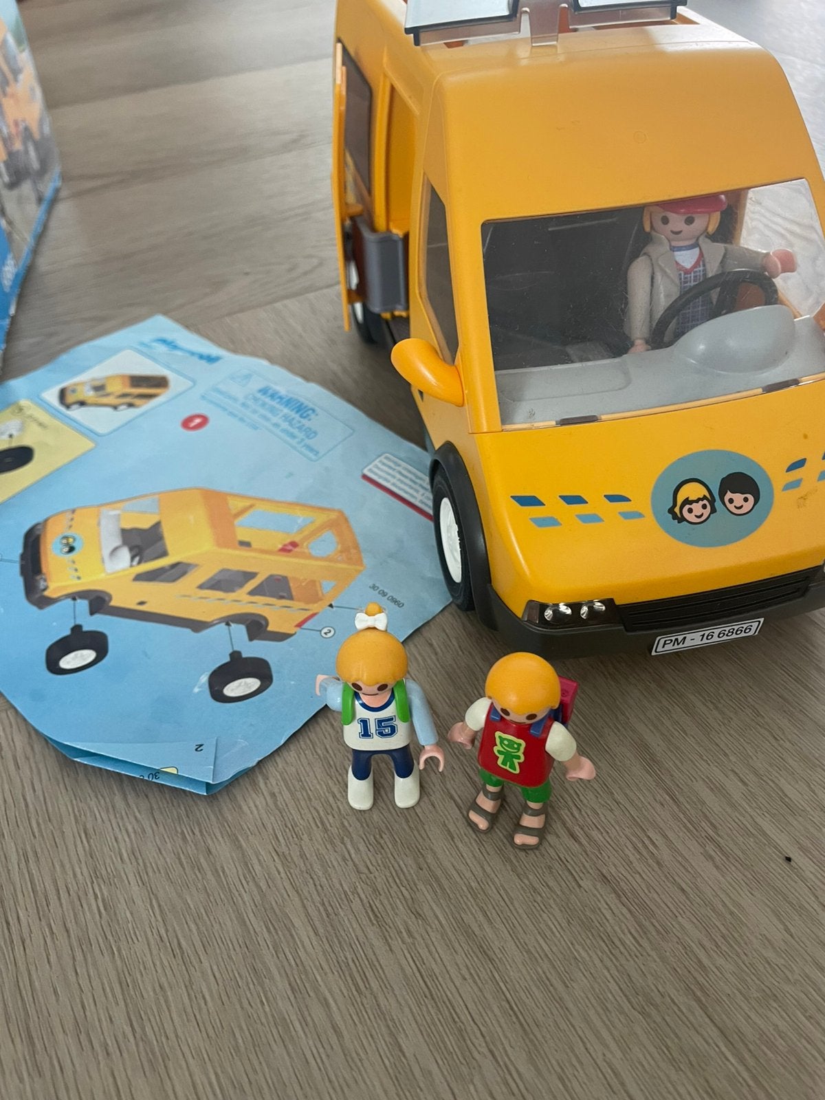 Playmobil schoolbus 6866, Ophalen of Verzenden, Gebruikt