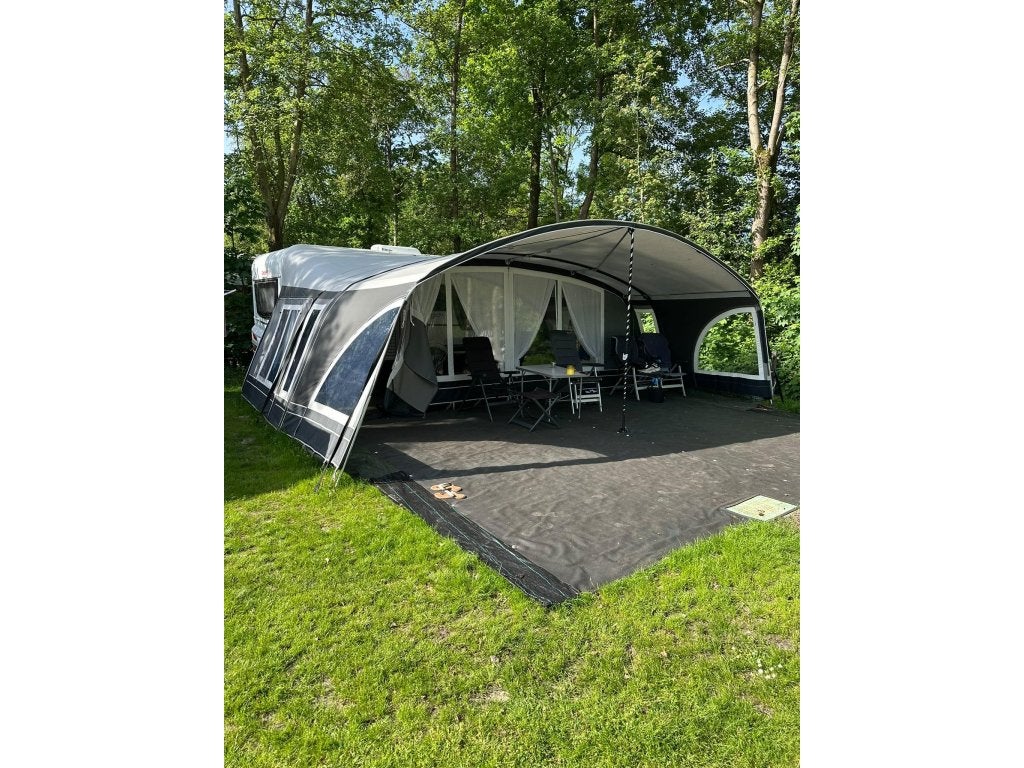 Dethleffs C'Go 515 DL Vrijst bed BJ 2018, Rondzit, Kachel, Bedrijf, Dethleffs